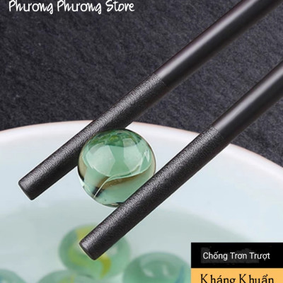 SÉT 5 ĐÔI ĐŨA HOA ANH ĐÀO KHẢM VÀNG KHẢM BẠC CHẤT LIỆU SỢI THỦY TINH CHỊU NHIỆT CAO CẤP