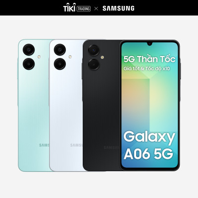 Điện thoại Samsung Galaxy A06 5G - Đã kích hoạt bảo hành điện tử - Hàng chính hãng