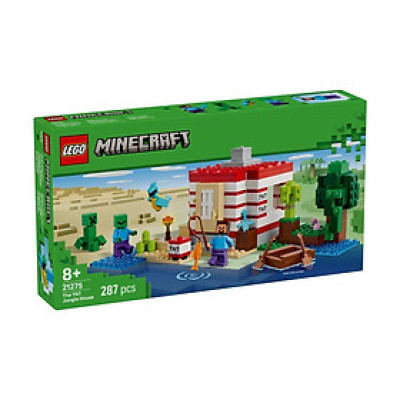 Đồ Chơi Lắp Ráp Pháo Đài TNT Trong Rừng LEGO MINECRAFT 21275 (287 chi tiết)