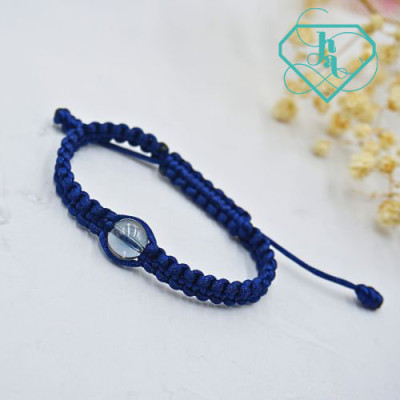 Vòng thắt dây thạch anh khói VTD-05