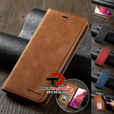 Bao da dạng ví dành cho SamSung Galaxy S21 FE chính hãng Forwenw - Hàng nhập khẩu