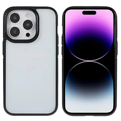 Ốp lưng nhám chống sốc viền silicon cho iPhone 14 Pro (6.1 inch) hiệu X-Level Frosted Sand Case mặt lưng nhám mờ, gờ bảo vệ Camera - hàng nhập khẩu