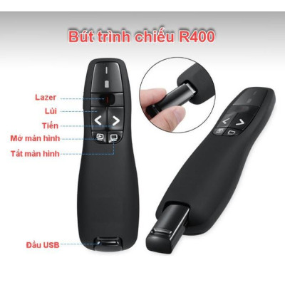 Bút trình chiếu bằng tia laser R400
