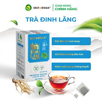 Trà Đinh Lăng Túi Lọc SunBeleaf - TP042 - Trà Đinh Lăng Cải thiện Giấc Ngủ, Kiểm Soát Lượng Đường Huyết