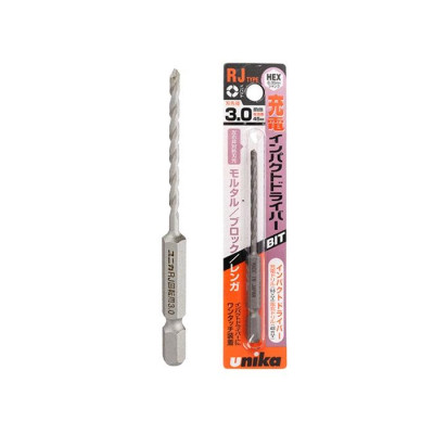 MŨI KHOAN TƯỜNG GẠCH UNIKA RJ-TYPE LONG 150MM (TỪ 6MM - 6.5MM) - HÀNG CHÍNH HÃNG