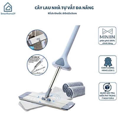Cây Lau Nhà Tự Vắt Đa Năng - Tiện Lợi, Dễ Dàng Vệ Sinh Mọi Bề Mặt - HÀNG CHÍNH HÃNG MINIIN