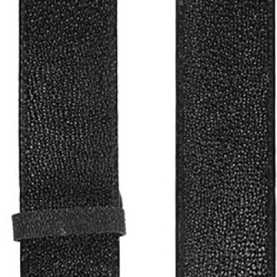 Thắt Lưng Nam Da Cá Đuối Bản Lớn Huy Hoàng HT4502 - Đen