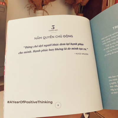 MỘT NĂM TƯ DUY TÍCH CỰC 