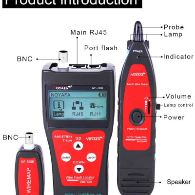 Máy test mạng, dò dây Noyafa NF-300 nhập khẩu chính hãng