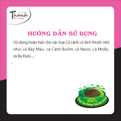 Thức ăn Cá Neon, Cánh Buồm, Molly, 7 màu, 3 đuôi ... GREENABC – Độ đạm 42% cho năng lượng dồi dào, tiêu hóa tốt, tăng đề kháng, lên màu đẹp – Hộp 40g