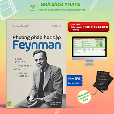 [Combo 3 Cuốn] Sách Phương Pháp Học Tập Feynman + 5 Phương Pháp Học Tập Của Elon Musk + Đánh Thức Bản Năng Học Tập Phi Thường Trong Bạn - Nhà Sách Ymate