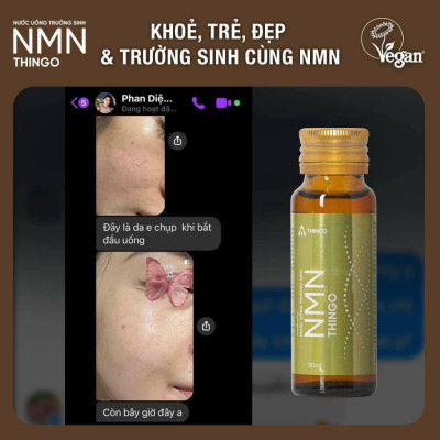 NMN Thingo - Liệu trình 1 tháng 3 hộp NMN tặng quà Túi hoặc Ly sứ cao cấp - Hàng chính hãng