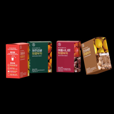 Trà Hot Kombucha Healslab Hàn Quốc Vị Chanh Gừng