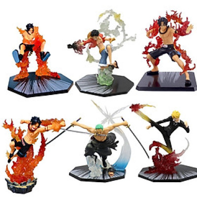 Mô hình One Piece : Bộ 6 sản phẩm