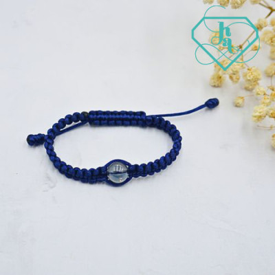 Vòng thắt dây thạch anh khói VTD-05