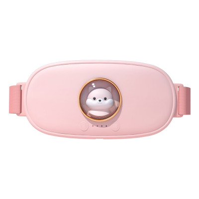 Máy massage chườm nóng giảm   bụng kinh nguyệt, Đai matxa tan mỡ bụng làm ấm nhiệt hồng ngoại rung tan mỡ toàn thân