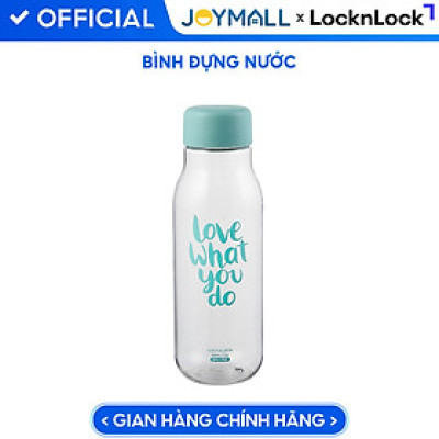Bình Đựng Nước Hoa Quả Detox Lock&Lock Milky 500ml HAP654, Hàng chính hãng, nhựa PET, gọn nhẹ, không chứa BPA - JoyMall