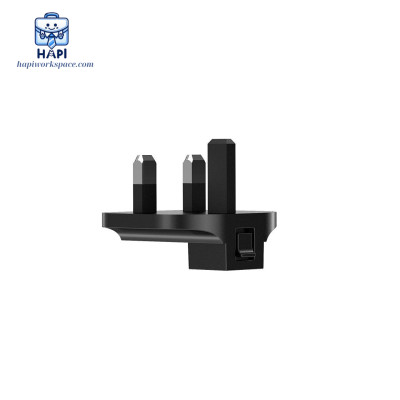 Củ sạc hàng chính hãng WiWU Warrior GaN 100W (3C1A) Wi-U022W: Sạc nhanh laptop, điện thoại, kèm đầu chuyển đa quốc gia