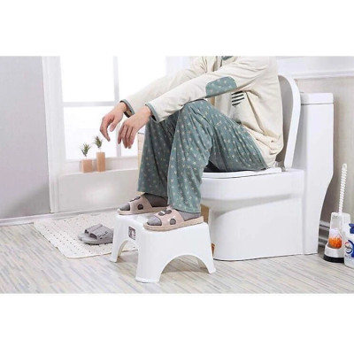 Ghế kê chân Toilet, ghế kê chân chống táo bón SongLongPlasticHD