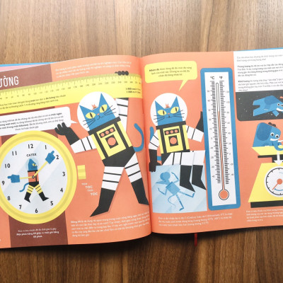 Bộ Sách Giáo Sư Mèo Siêu Việt: Phiêu Lưu Trong Cơ Thể Người + Thám Hiểm Thế Giới Nguyên Tử + Khám Phá Không Gian + Du Hành Biển Thẳm