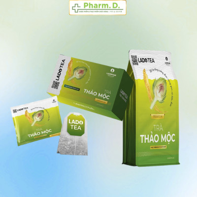 [CHÍNH HÃNG] Trà Thảo Mộc Actiso Hỗ Trợ Chức Năng Gan Thanh Lọc Cơ Thể 20 Túi Lọc