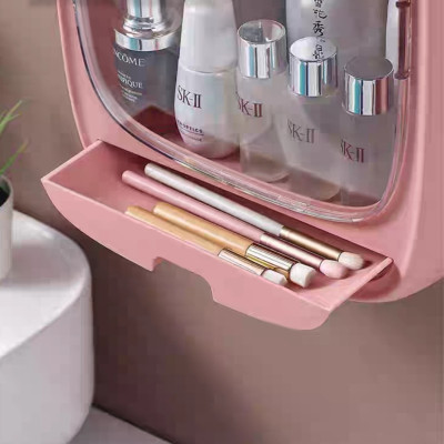 Kệ Mỹ phẩm treo tường Luxury dáng ellipse sang trọng