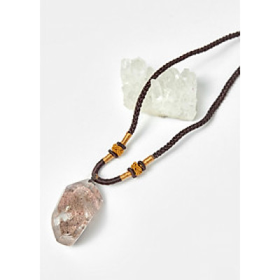 Mặt dây chuyền thạch anh ưu linh 21x42.2mm - Ngọc Quý Gemstones