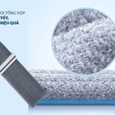 Cây lau nhà tự vắt đa năng Sunhouse KS-MO3211PW