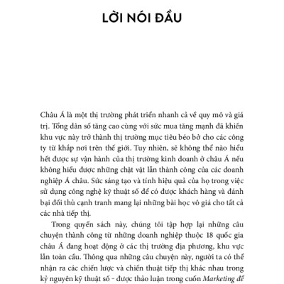 Những Đối Thủ Châu Á - Marketing Để Cạnh Tranh Trong Kỷ Nguyên Tiêu Dùng Số