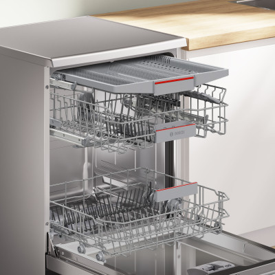 Máy rửa chén bát độc lập Bosch 14 bộ SMS4EMI06E - Series 4 - Hàng chính hãng