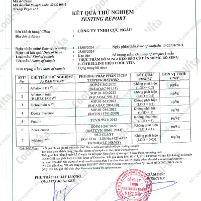 Kẹo Dẻo Củ Dền Thuần Chay Hỗ Trợ Bổ Sung Sắt, Lưu Thông Máu &  Hỗ Trợ Bổ Sung Năng Lượng LCitrulline Vị Đào Coolvita (60 viên x 3g)/hộp