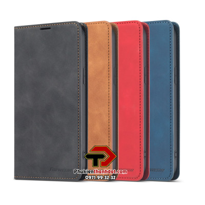 Bao da dạng ví cho iPhone 14 Plus chính hãng Forwenw da thật, có ngăn cài thẻ, đựng tiền - Hàng chính hãng