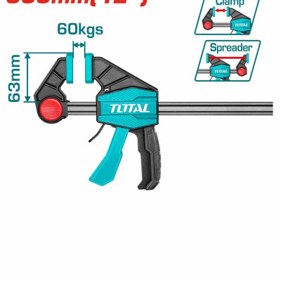 THANH KẸP NHANH TOTAL THT1340601, THT1340602, THT1340603 - HÀNG CHÍNH HÃNG