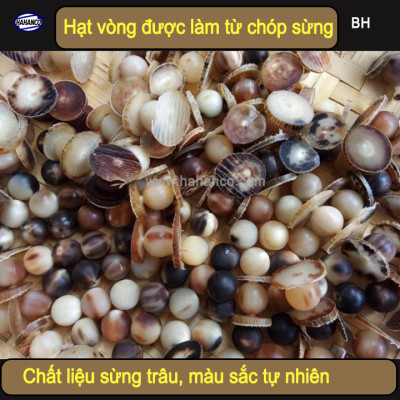 Vòng tay Sừng Trâu và Bò Châu Phi núm hồ lô (Đủ Size & Màu) BH609 - Phong Thủy - Tâm Linh - Thịnh Vượng Sinh Tài Lộc