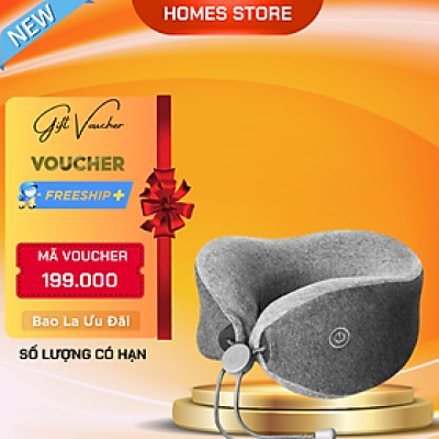 Gối Massage, Máy Massage XiaomiI Leravan Nhỏ Gọn Phù Hợp Trong Văn Phòng, Xe Hơi, Ngủ - Hàng Nhập Khẩu