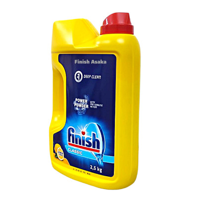 Bột rửa chén Finish Dishwasher Power Powder Lemon Sparkle 2,5 kg QT017384 - hương chanh
