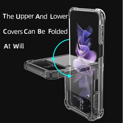 Ốp lưng chống sốc trong suốt hỗ trợ sạc Maqsafe cho Samsung Galaxy Z Flip 3 / Z Flip 4 hiệu Likgus Maqsafe Magetic Case siêu mỏng 1.5mm, độ trong tuyệt đối, chống trầy xước, chống ố vàng, tản nhiệt tốt - hàng nhập khẩu
