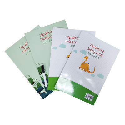 Combo Tập Viết Chữ Không Sợ Sai (Trọn bộ 4 Cuốn + 1 Bút Viết)
