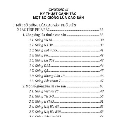 Kỹ Thuật Trồng, Chăm Sóc, Thu Hoạch, Bảo Quản Và Các Công Nghệ Sau Thu Hoạch Lúa