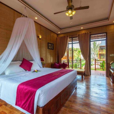 Màn tròn resort - Màn khách sạn - Màn tròn cao cấp Mộc Miên ( video , hình thật )