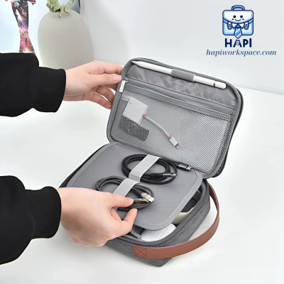 Túi đựng phụ kiện WiWU Minimalist Tech Pouch Wi-MTP: Lưu trữ tuyệt vời cho dân công nghệ, gọn gàng