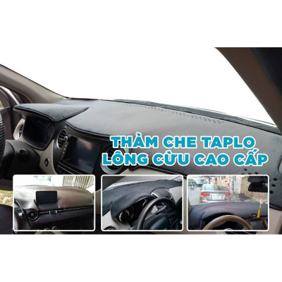 Thảm taplo chống nóng xe Mazda 3 2016-2023 chất liệu nhung, da cao cấp có chống trượt phía sau