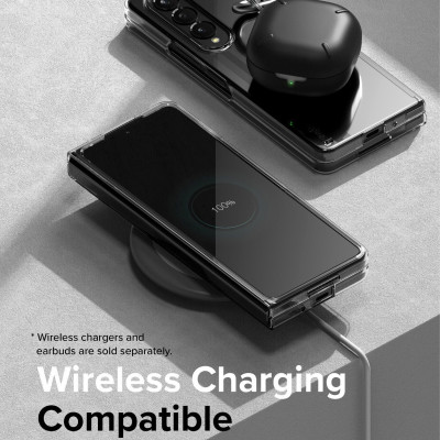 Ốp lưng chống sốc trong suốt cho Samsung Galaxy Z Fold 4 hiệu Likgus Crashproof giúp chống chịu  mọi va đập - hàng nhập khẩu