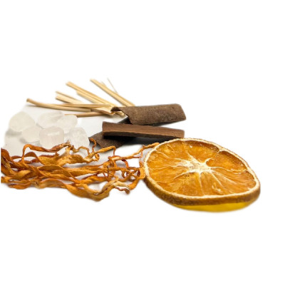 Trà Đông Trùng Cam Quế Sả Lý Tưởng 110g, Lọ Trà Cứng Gồm 8 Gói Nhỏ, Sản Phẩm Đạt Chứng Nhận OCOP 3 Sao Của Thành Phố Hà Nội