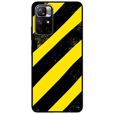 Ốp lưng dành cho Xiaomi Redmi Note 11 5G - Redmi Note 11T - Redmi Note 11S - Sọc Vàng Đen