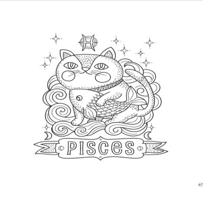 Sách tô màu Bí mật 12 cung Hoàng Đạo