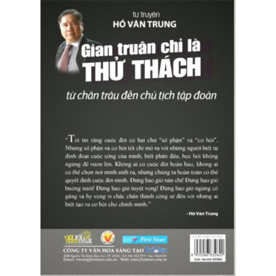 Sách - Gian Truân Chỉ Là Thử Thách - First News