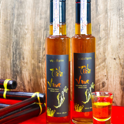 Rịu Tiến Vua Đông Trùng Hạ Thảo Vacofarm Chai 300ml - Bồi bổ sức khỏe, làm chậm lão hóa