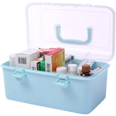 Hộp Đựng Thuốc Gia Đình, Tủ Thuốc Và Dụng Cụ Y Tế Mẫu Mới Tiện Lợi/ 2 khóa