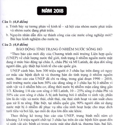 Sách - Tổng tập đề thi Olympic 30 tháng 4 Địa lý 11 (2014 - 2018)